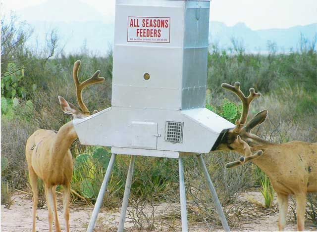 Deer deals protein feeders